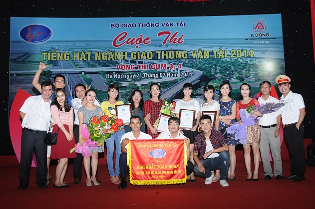 TCT QLBVN giành giải nhất Cuộc thi tiếng hát Ngành GTVT –  Cụm thi số 3